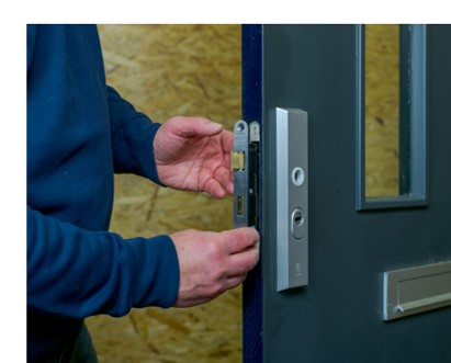 Insteekslot verwijderen