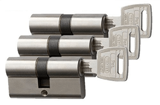 Gelijksluitende cilindersloten