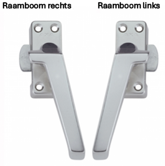 Raamboompjes links en rechts