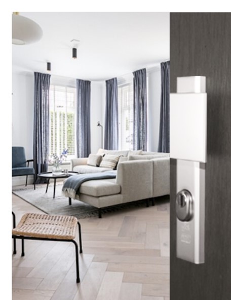 Kerntrekbeslag op deur